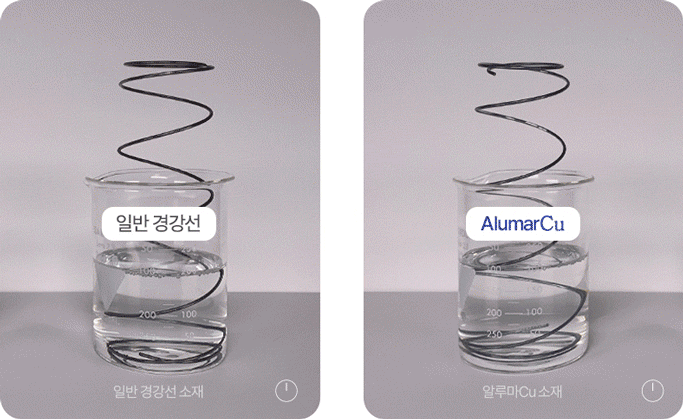 내식성 테스트 — 염수 침지 과정